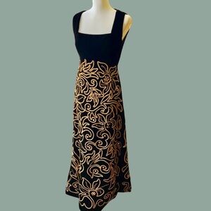 Vintage Mr. Blackwell custom design evening dress